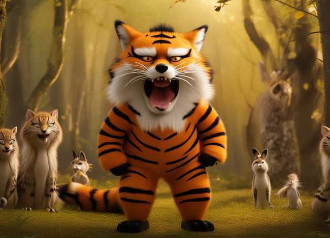 幼儿故事虎假虎威 - 幼儿故事虎假狐威 幼儿故事虎假虎威 - 幼儿故事虎假狐威