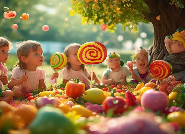 儿童故事水果糖果（幼儿园糖果故事）