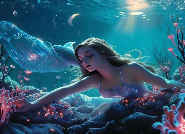 美人鱼美人睡前故事 - 美人鱼睡前故事在线听故事