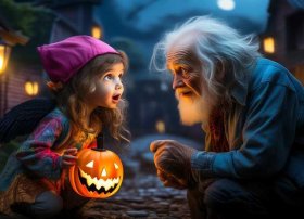 万圣节的小故事中文（万圣节的小故事中文版）