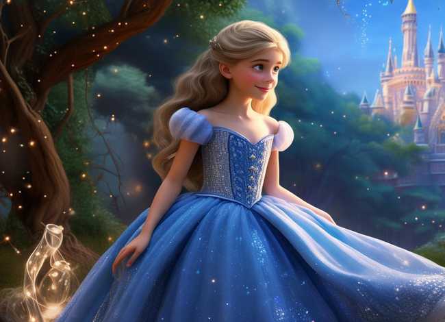 灰姑娘童话故事儿童完整版图片 灰姑娘童话图片大全