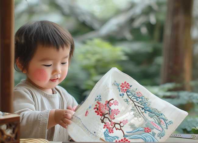 日本儿童故事手帕，日本儿童手当