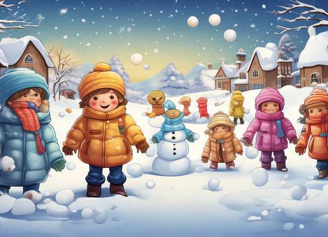 儿童下雪文案（儿童下雪文案怎么写）
