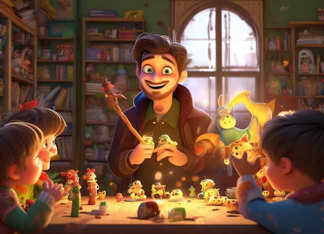 儿童故事爸爸的魔法，张爸爸的魔法故事会