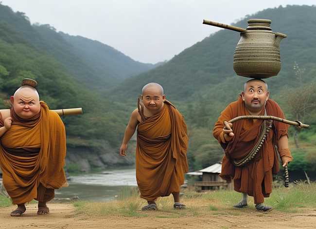 三个和尚故事内容；三个和尚的故事内容