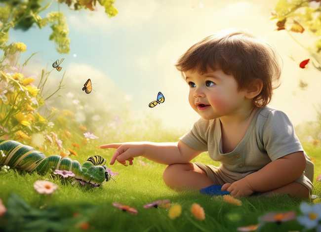 毛毛虫的故事儿童3-6岁，毛毛虫的故事幼儿