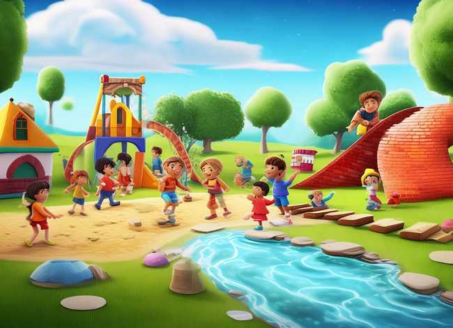 儿童故事场景设计 幼儿故事场景