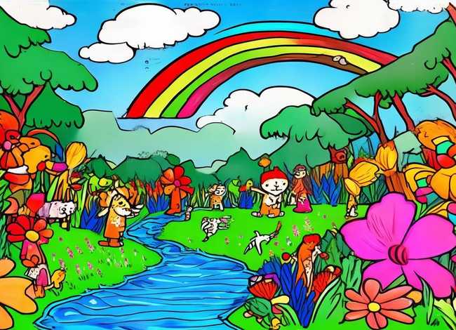 儿童画文案，儿童画文案朋友圈