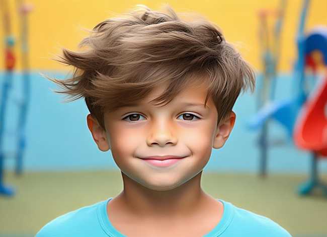 男孩子发型设计儿童（男孩子发型设计儿童图片）