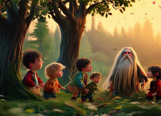 儿童神秘故事民间传说 - 民间小孩故事