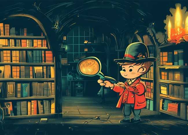 儿童侦探小说绘本（儿童侦探小说绘本图片）
