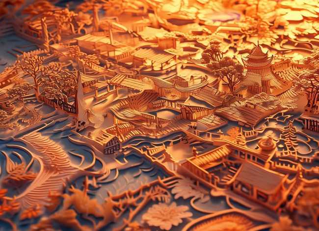 剪纸讲故事，用剪纸讲故事