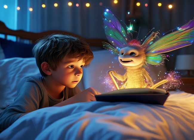 儿童妖怪睡前故事 - 睡前故事妖怪和男孩 儿童妖怪睡前故事 - 睡前故事妖怪和男孩