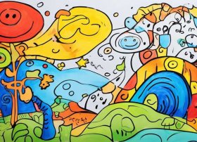儿童线描画（儿童线描画图片大全 入门 范画）