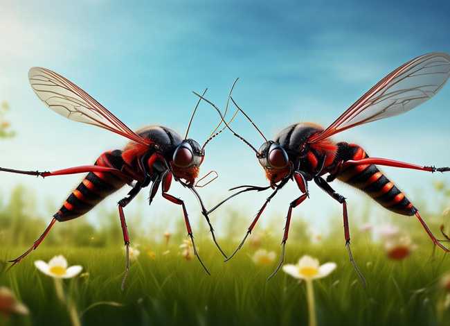 蚊子叮蚊子故事；蚊子叮蚊子的寓言故事