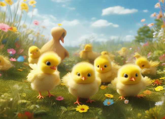 小鸡儿童故事完整版，小鸡幼儿故事