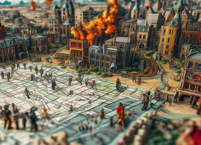 围城故事情节图、围城故事情节思维导图