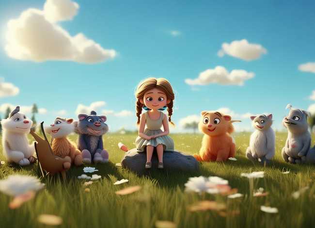 简单的童话故事、简单的童话