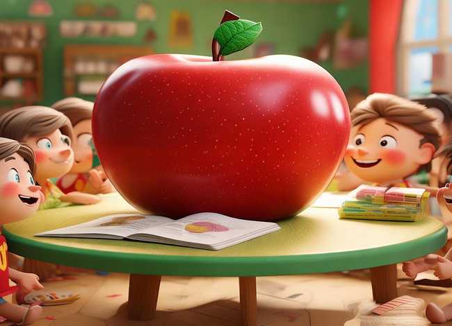 苹果的儿童故事；苹果的故事幼儿园