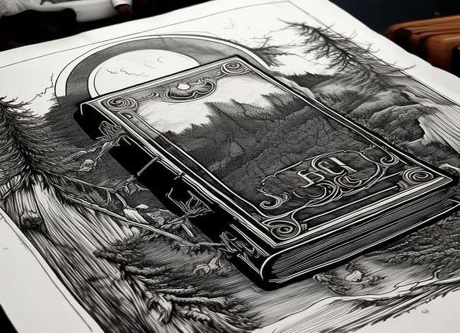 黑白书的故事手抄报 - 黑白书的故事手抄报怎么画