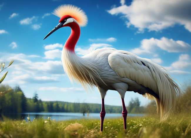 儿童故事骄傲的丹顶鹤；骄傲的丹顶鹤故事演讲