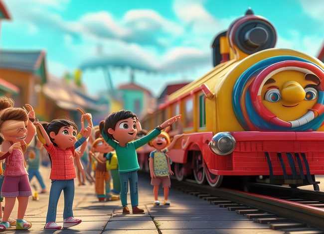 火车的故事儿童；关于火车的幼儿故事