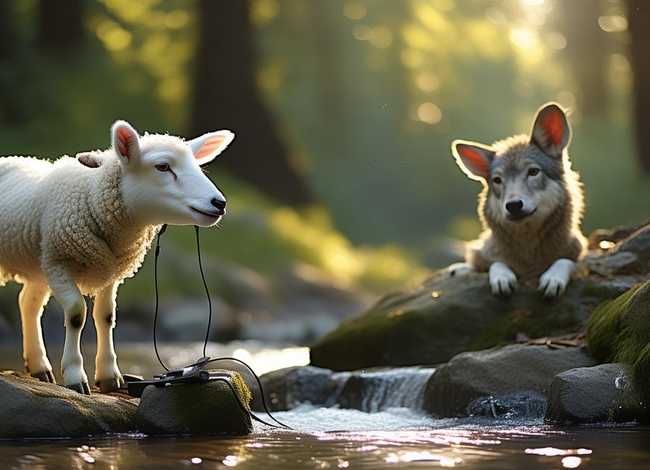 狼和小羊儿童故事在线听mp3；狼和小羊的故事mp3