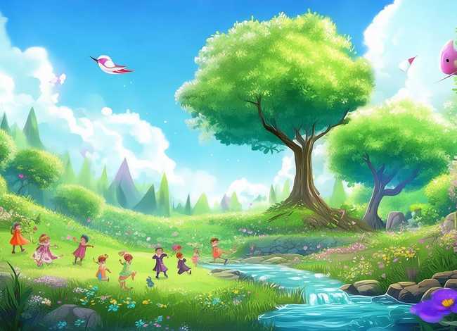 儿童故事春天的童话、儿童春天的故事歌曲