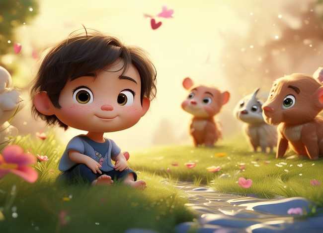 儿童情感故事简笔画 - 关于情感的幼儿故事