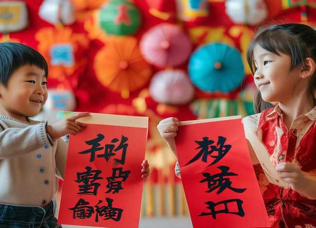 儿童对对联口诀 儿童对对联口诀图片