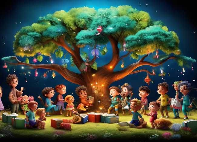 短篇儿童故事绘画、短篇少儿故事大全