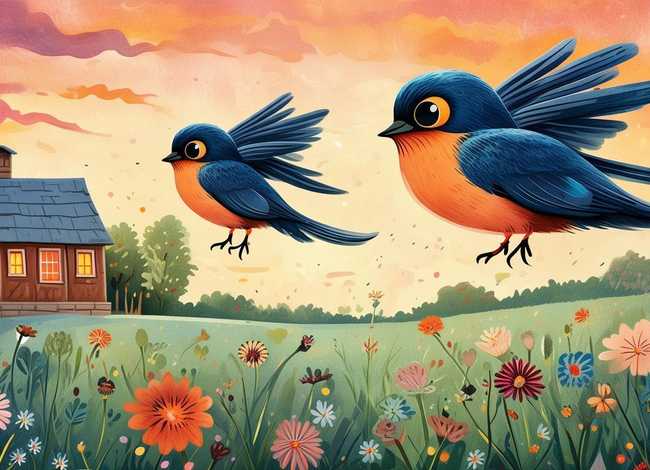 关于燕子的儿童故事，关于燕子的绘本故事