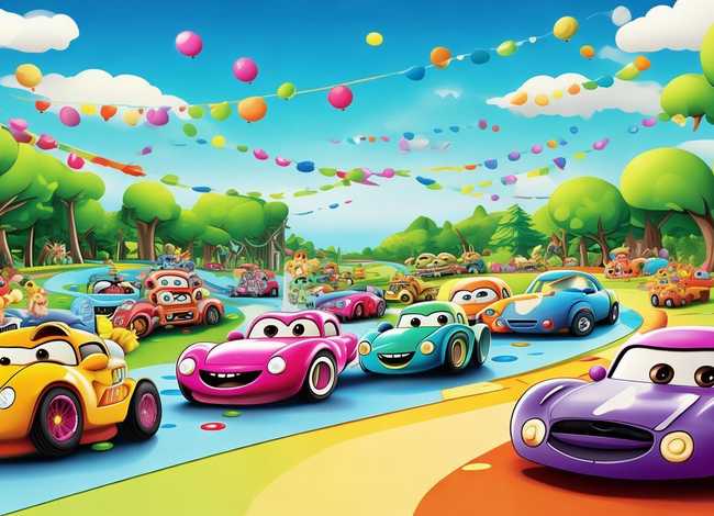 儿童故事赛车的故事绘本 关于赛车的绘本故事