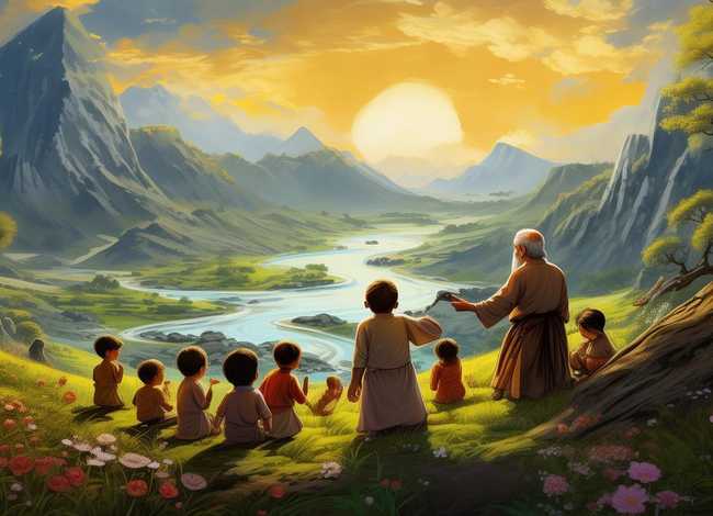 幼儿故事黄河的传说（幼儿故事黄河的传说教案）