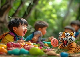 狼吞虎咽儿童故事、狼吞虎咽的寓言故事视频