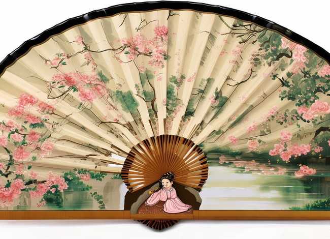 团扇古风儿童绘画教程（简单又漂亮的团扇画古风）