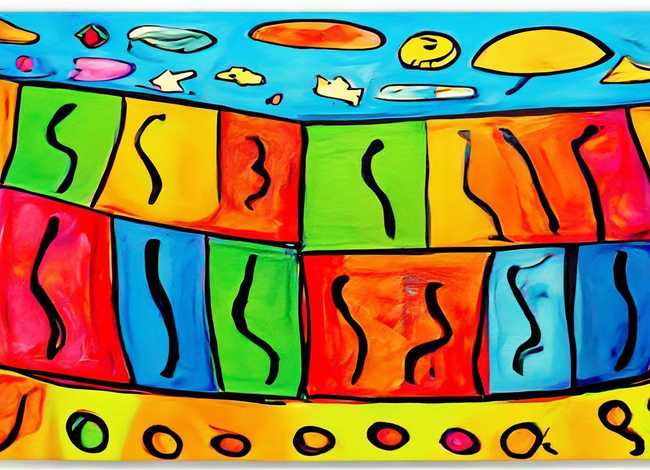 线条的儿童画 线条的儿童画图片