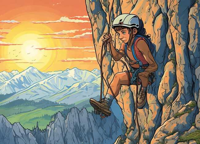 攀岩绘本 攀岩绘本故事 攀岩绘本 攀岩绘本故事