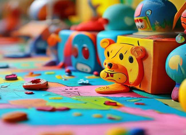 玩具儿童画 - 玩具儿童画画