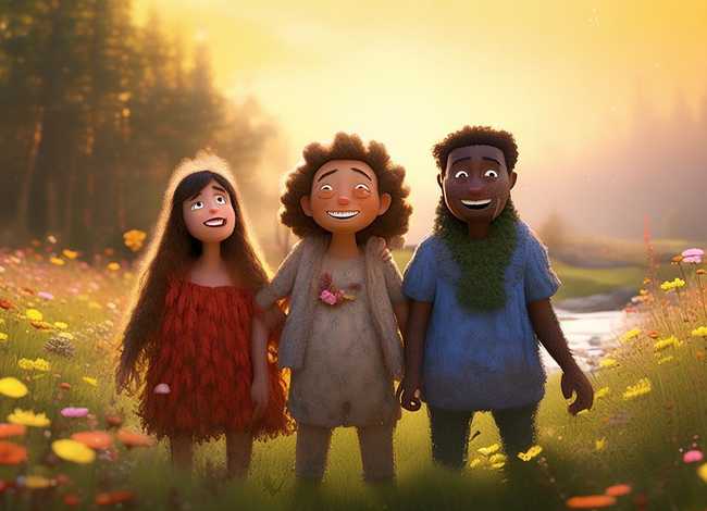 三个好朋友的故事 - 三个好朋友的故事内容