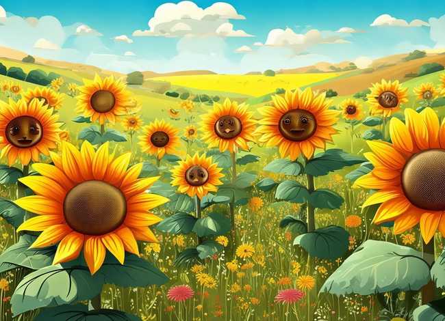 向日葵的故事植物绘本(向日葵的故事植物绘本教案) 向日葵的故事植物绘本(向日葵的故事植物绘本教案)