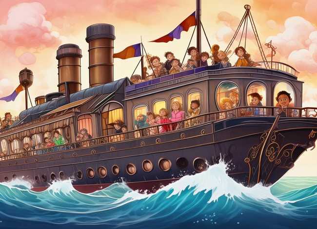 轮船故事儿童读物、轮船里的故事读后感