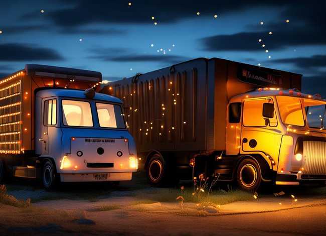 小货车的故事睡前阅读、大货车的睡前故事