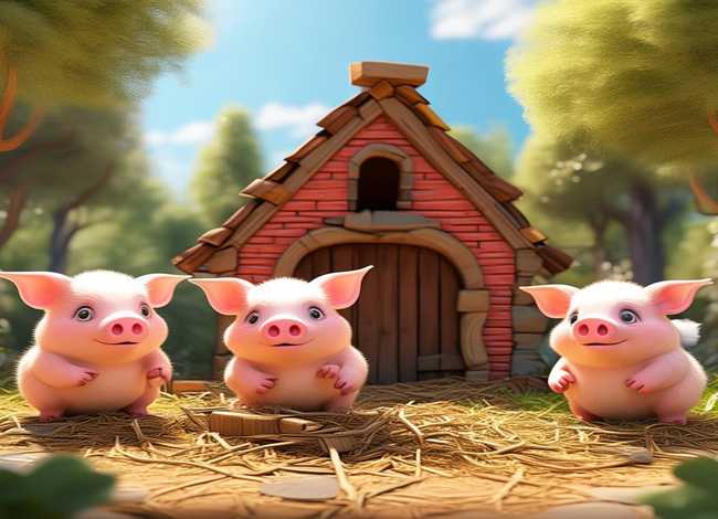 儿童数学故事大全三只小猪（一年级数学三只小猪的故事）