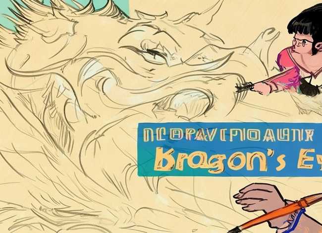 画龙点睛成语故事手抄报；画龙点睛成语故事手抄报6年级