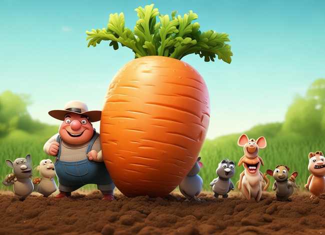 拔萝卜故事演讲 拔萝卜故事演讲视频