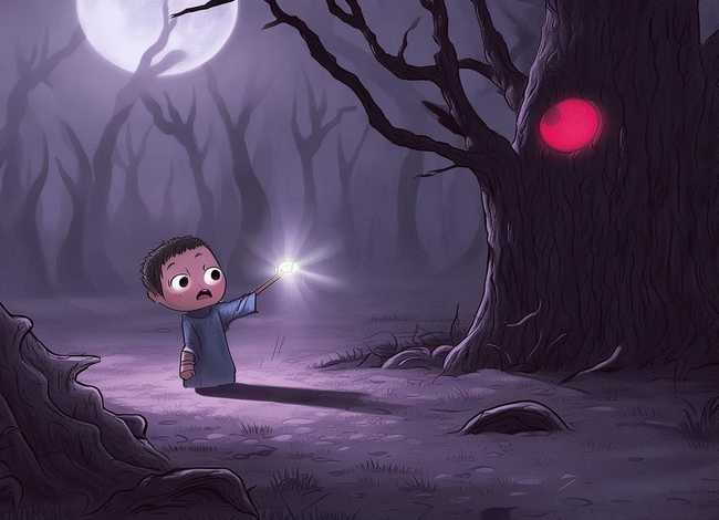 儿童吓人故事大全 - 幼儿吓人的故事