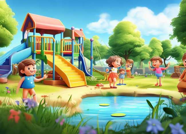 儿童故事《夏天的故事》 - 夏天的故事绘画幼儿园