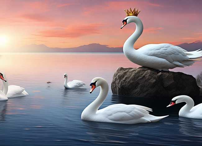 天鹅湖这个故事 - 天鹅湖这个故事怎么写