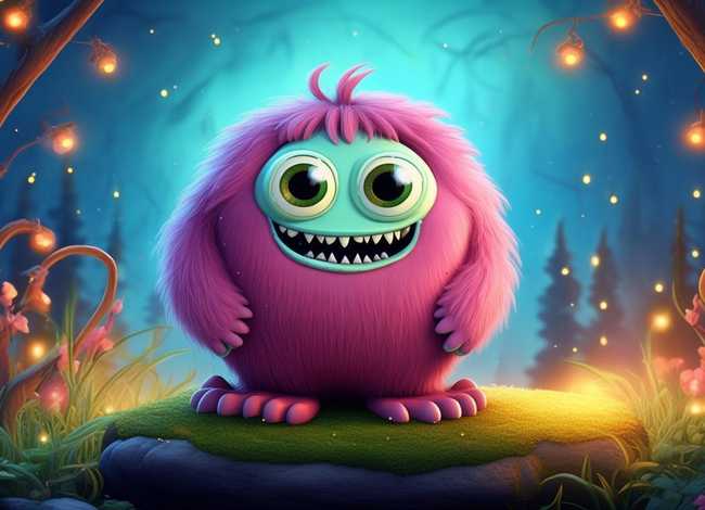 儿童故事3-6岁完整版怪兽的故事 - 宝宝睡前故事怪兽的故事